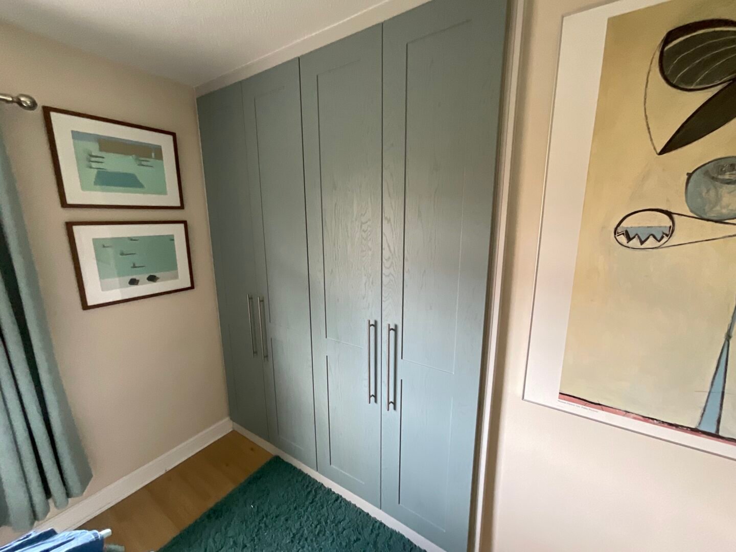 Our Furniture Fitted Bespoke Alcove wardrobes